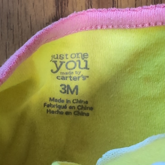 Carter's 3-Piece Footie Pajama Bundle Girl's Size 0-3 Months - Picture 4 of 7